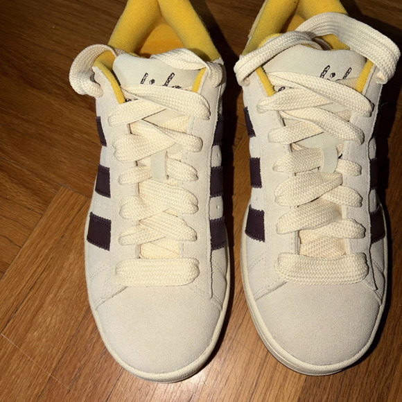 Adidas Men's Campus 00s Sneakers Suede Warm Vanilla Gold 11